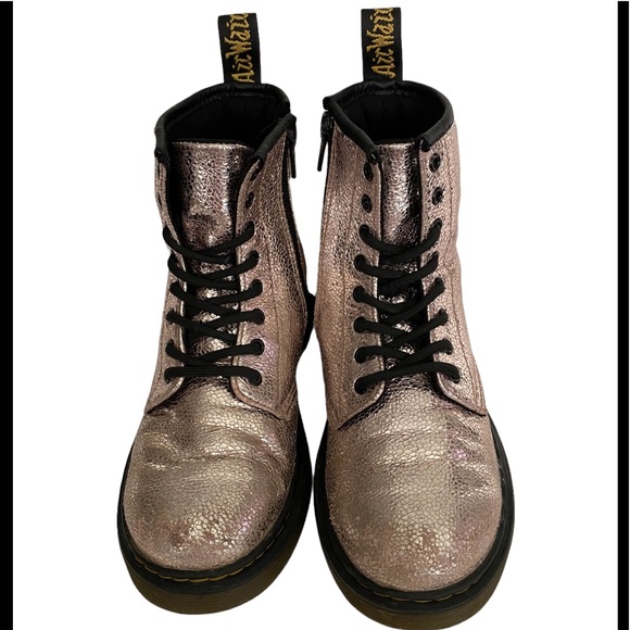 pink dr martens size 2